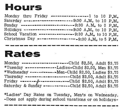 Majestic hours and rates